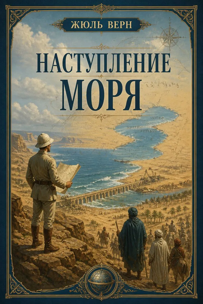 Наступление моря — обложка книги