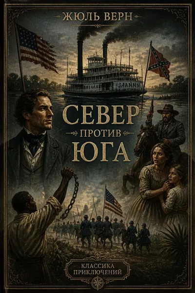 Север против Юга — обложка книги