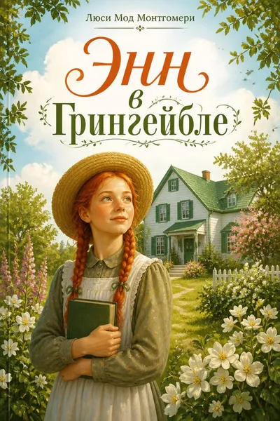 Энн в Грингейбле — обложка книги