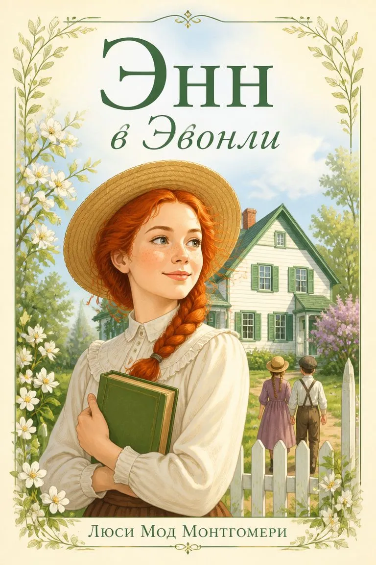 Энн в Эвонли — обложка книги