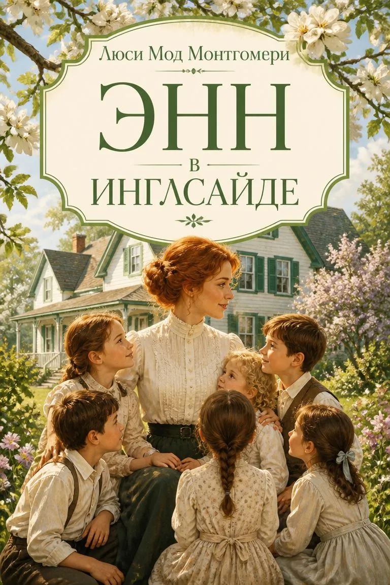Энн в Инглсайде — обложка книги