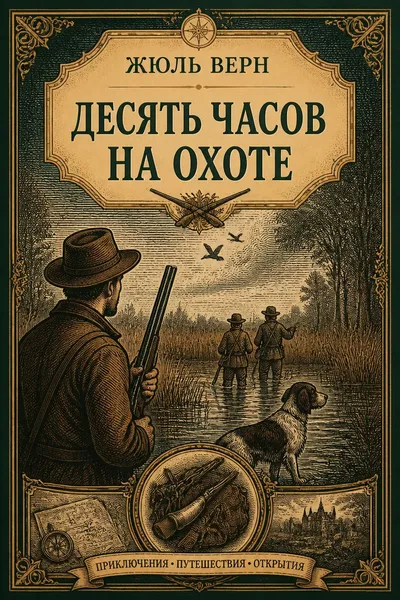 Десять часов на охоте — обложка книги