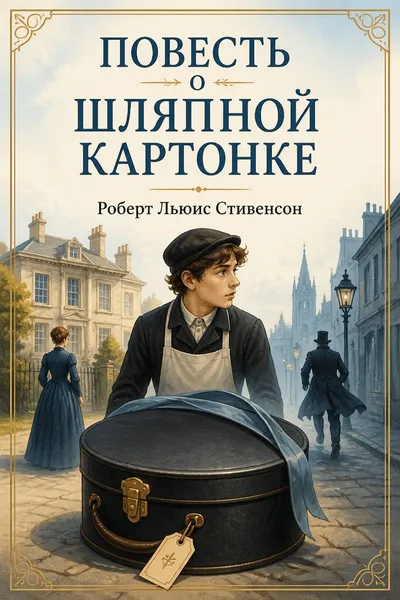 Повесть о шляпной картонке — обложка книги