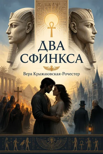 Два сфинкса — обложка книги