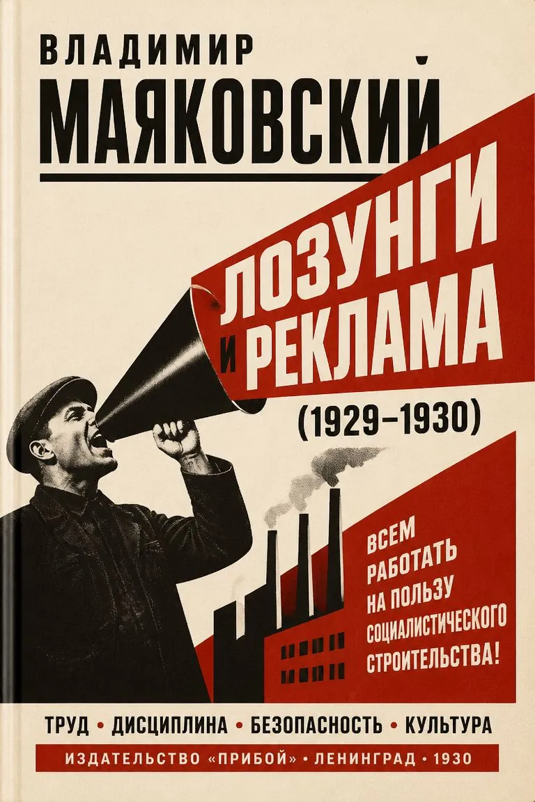 Лозунги и реклама (1929-1930) — обложка книги
