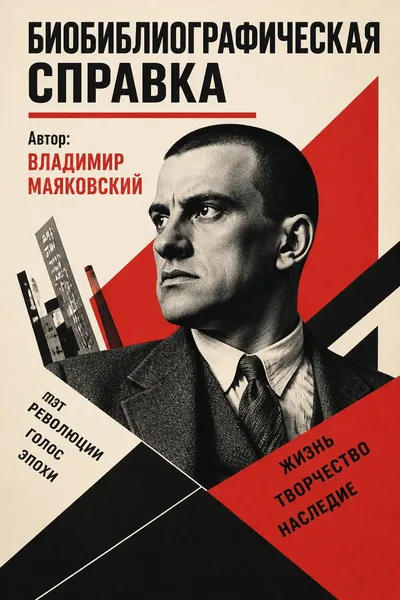 Биобиблиографическая справка — обложка книги