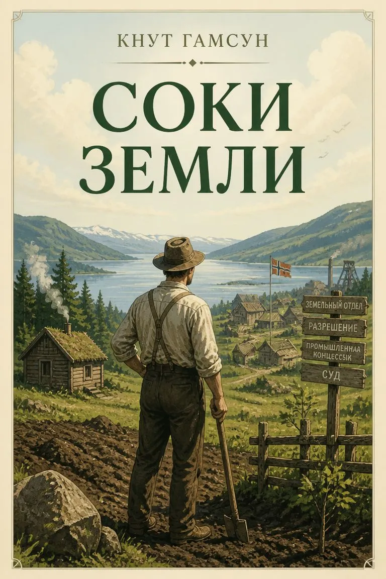Соки земли — обложка книги