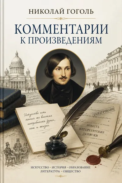 Комментарии к произведениям — обложка книги