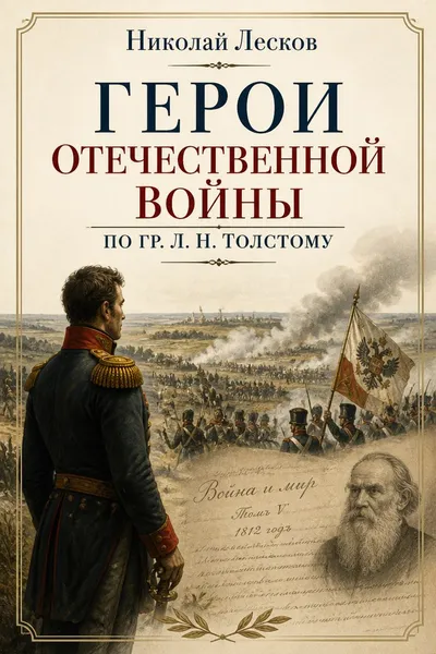 Герои отечественной войны по гр. Л. Н. Толстому — обложка книги