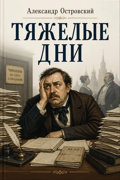 Тяжелые дни — обложка книги