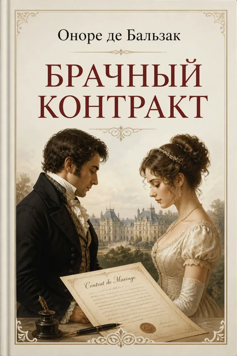 Брачный контракт — обложка книги