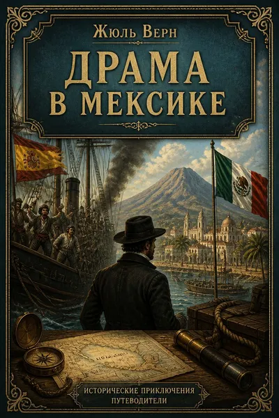 Драма в Мексике — обложка книги