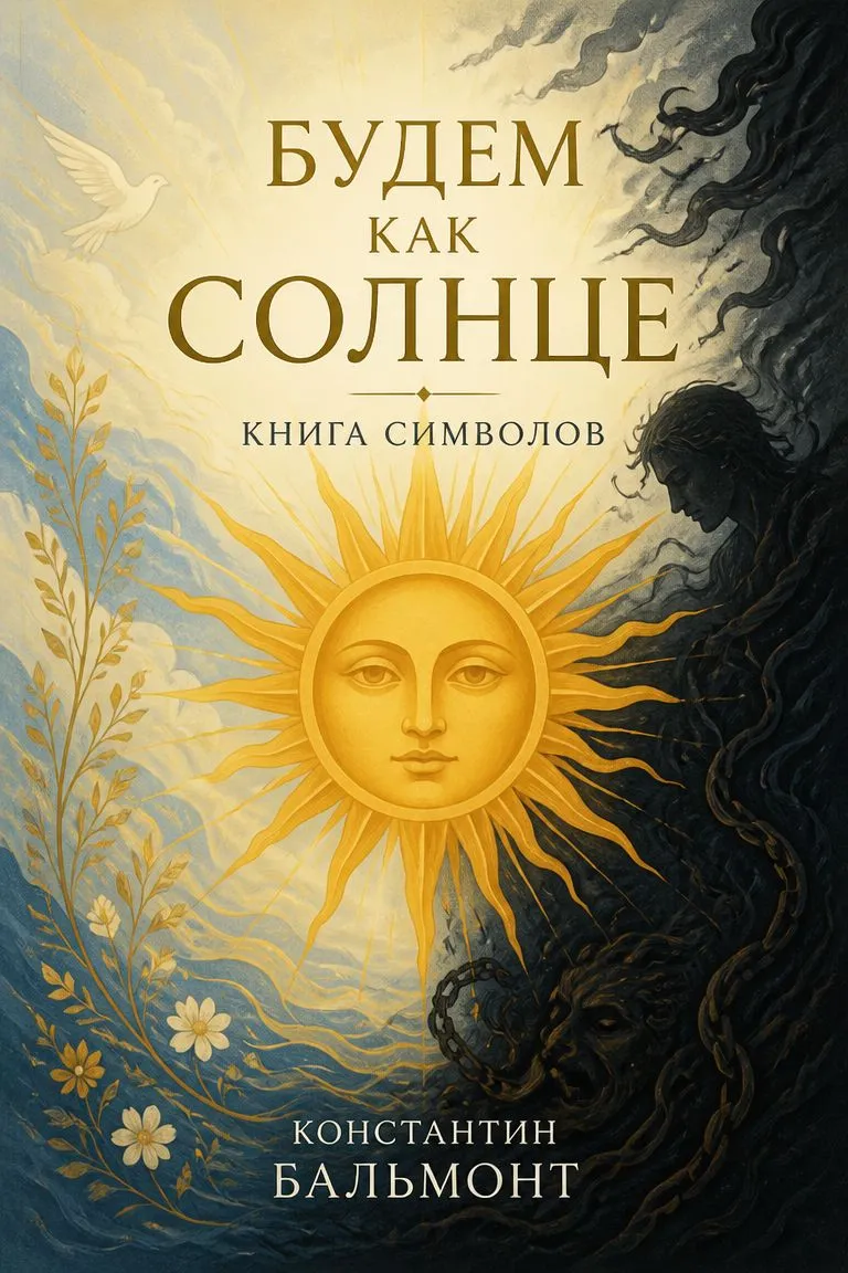 Будем как солнце. Книга символов — обложка книги
