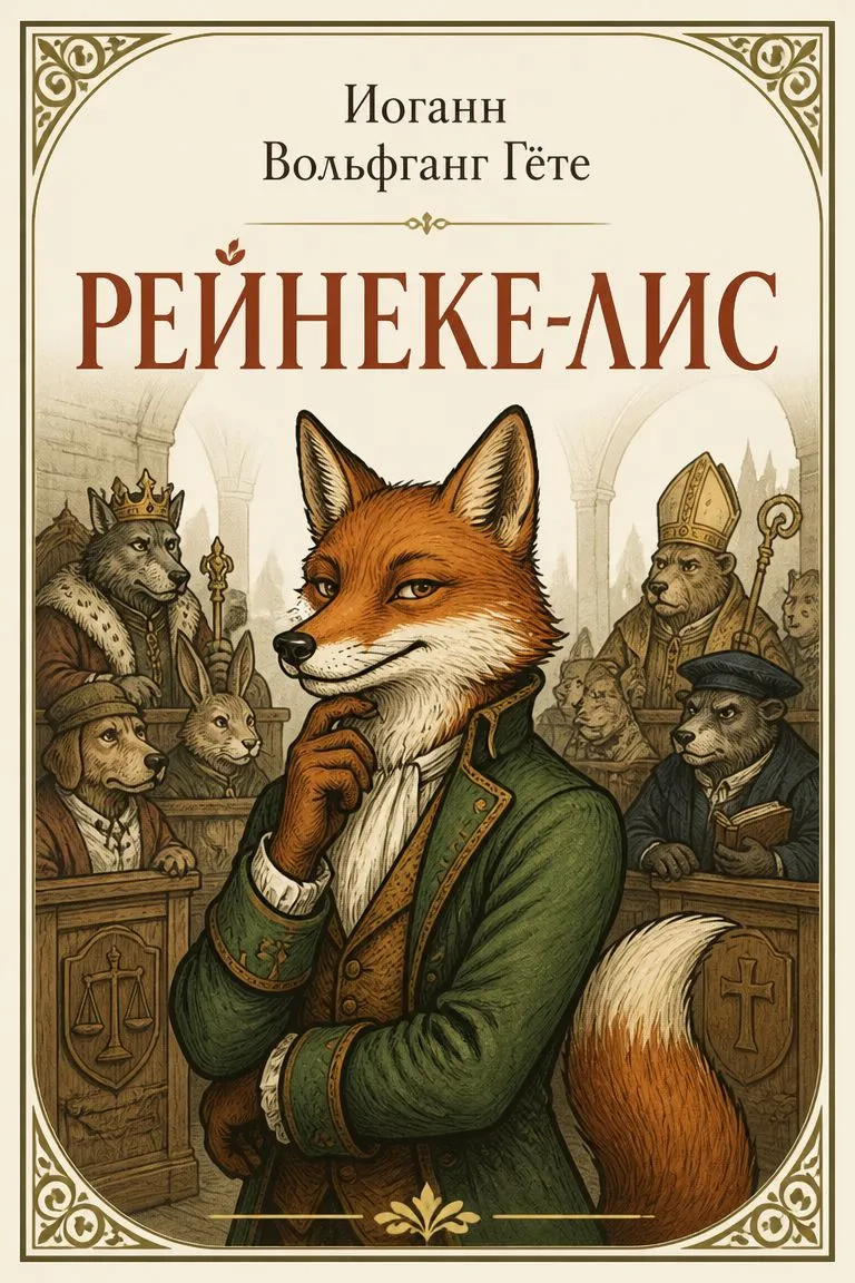 Рейнеке-лис — обложка книги