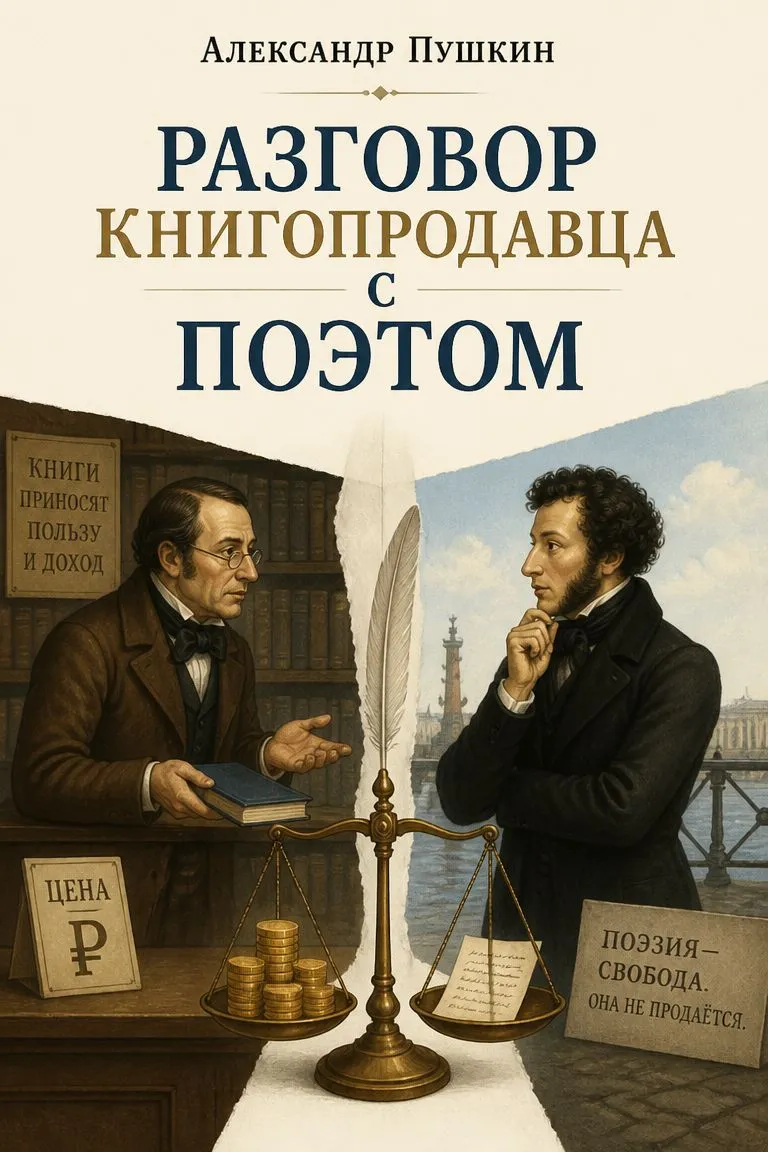 Разговор книгопродавца с поэтом — обложка книги