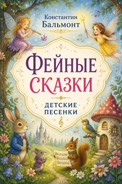 Фейные сказки. Детские песенки — обложка книги