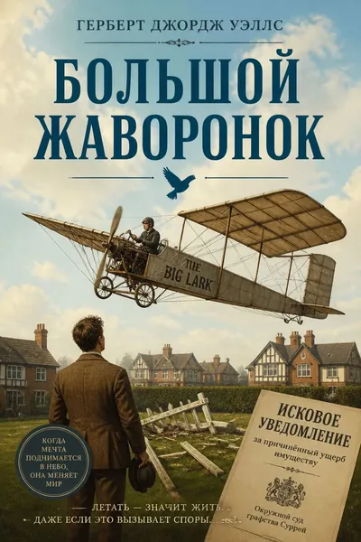 Большой жаворонок — обложка книги
