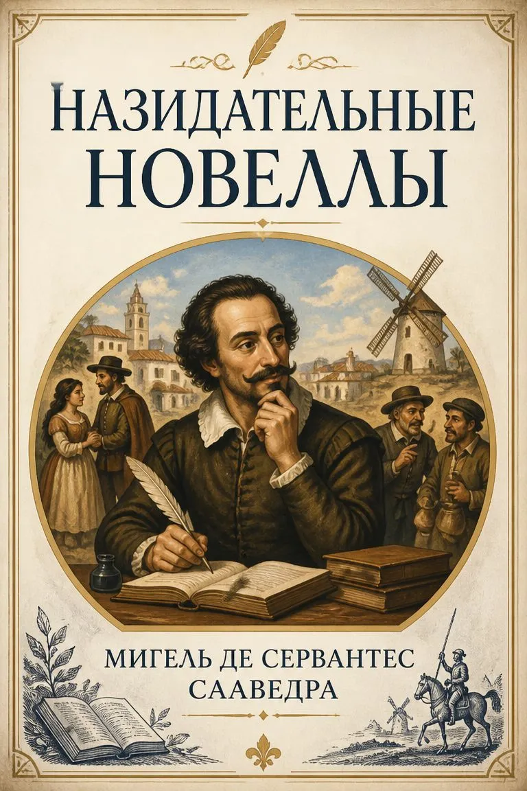Назидательные новеллы — обложка книги