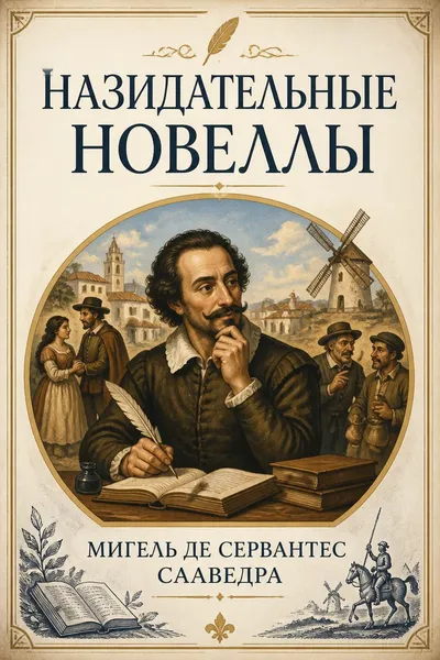Назидательные новеллы — обложка книги
