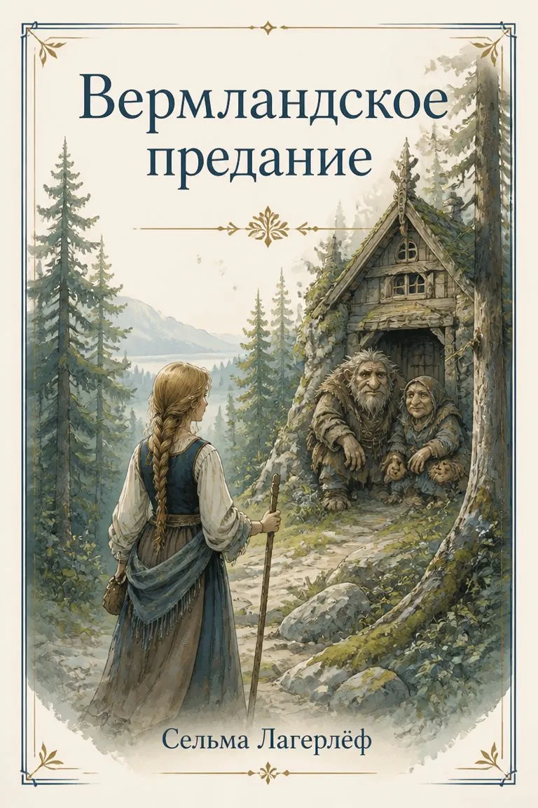 Вермландское предание — обложка книги