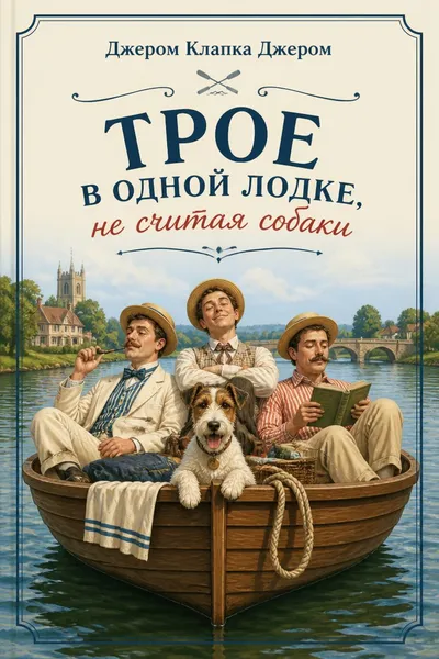 Трое в одной лодке, не считая собаки — обложка книги
