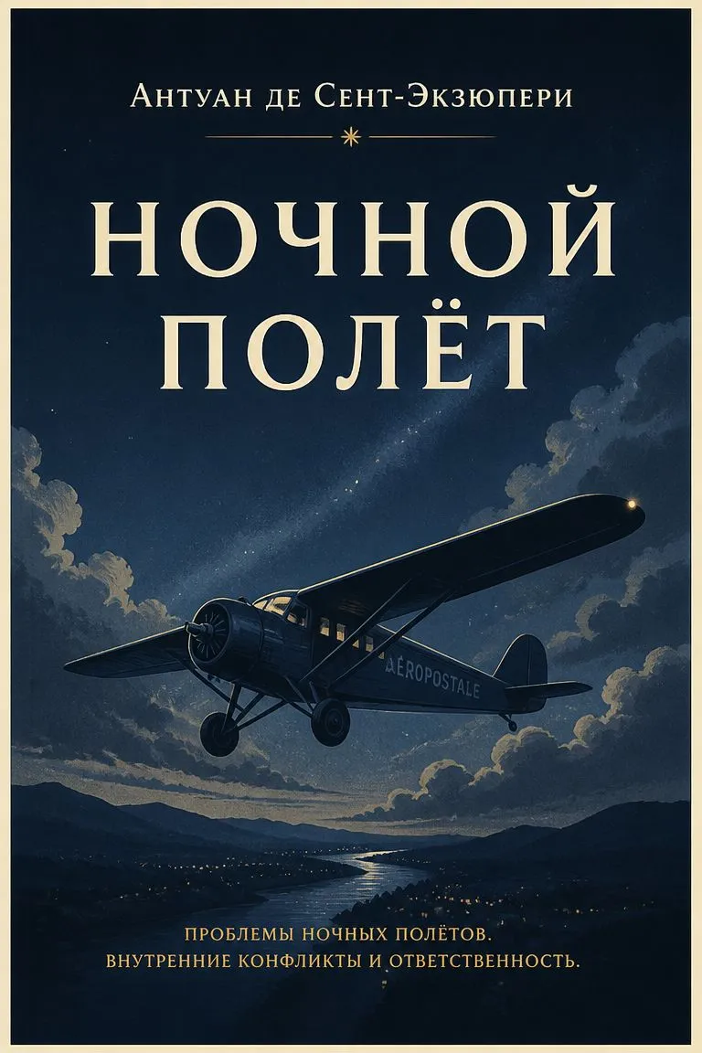 Ночной полёт — обложка книги