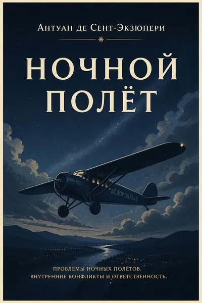 Ночной полёт — обложка книги