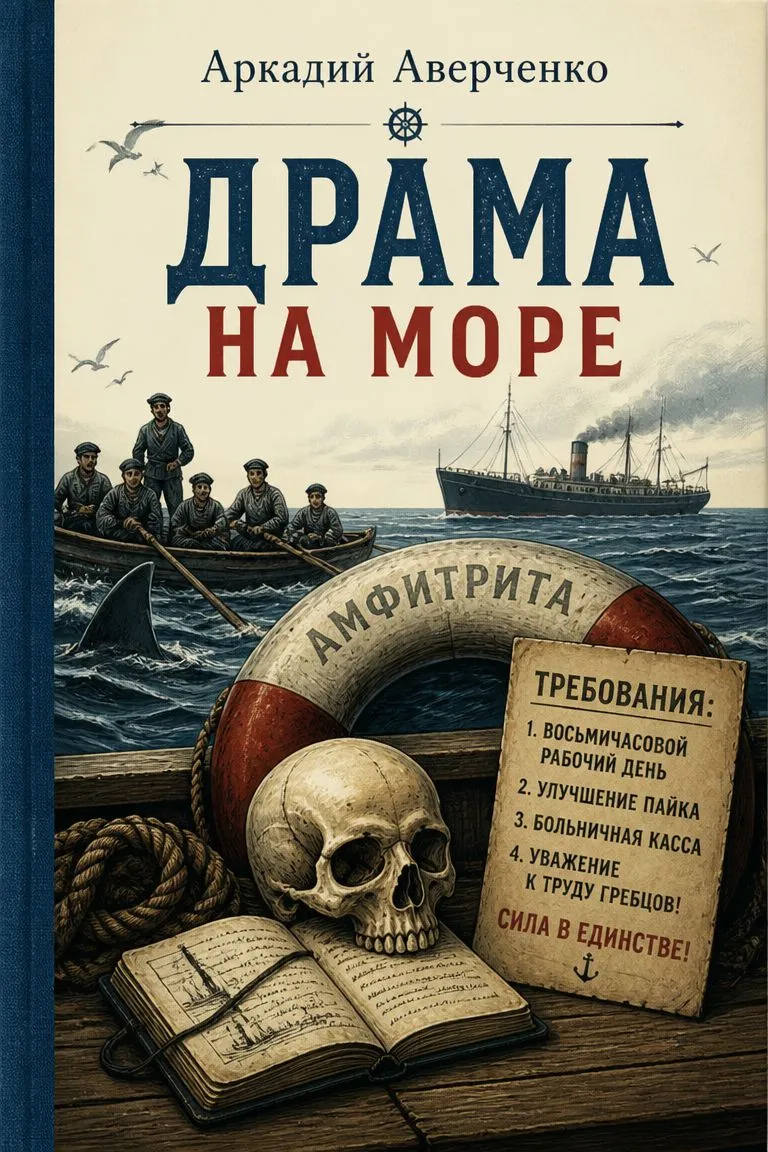 Драма на море — обложка книги