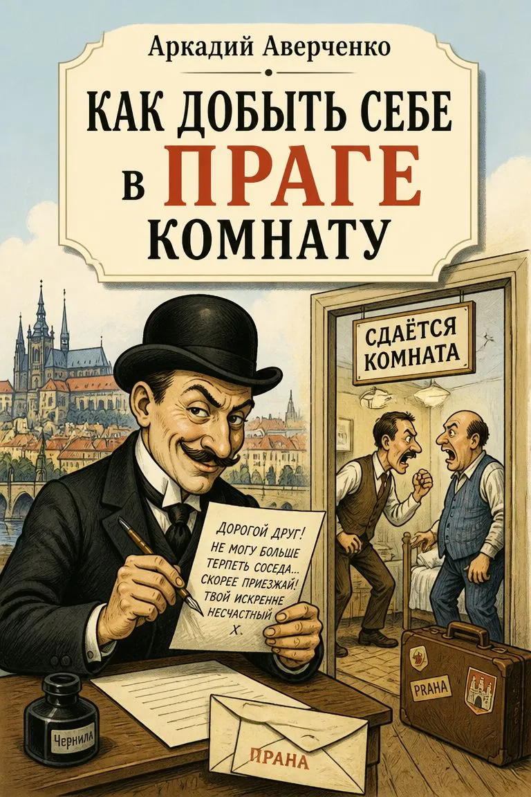Как добыть себе в Праге комнату — обложка книги