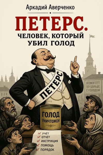 Петерс. Человек, который убил голод — обложка книги