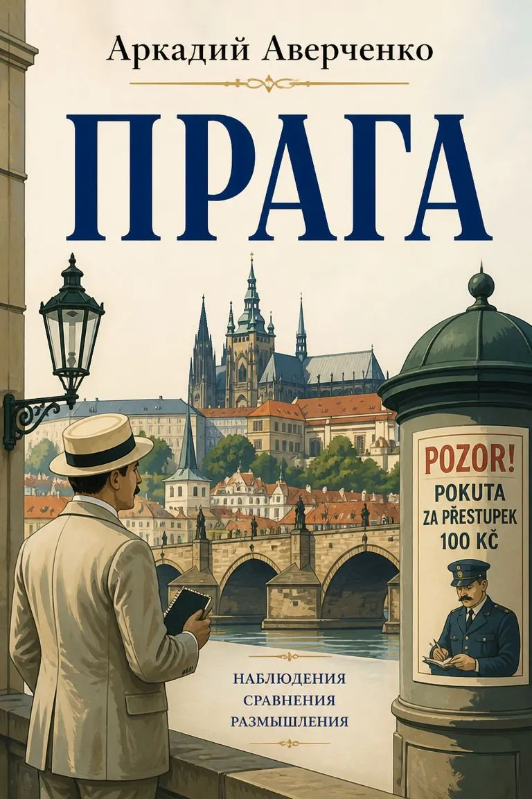 Прага — обложка книги