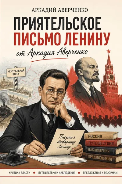 Приятельское письмо Ленину от Аркадия Аверченко — обложка книги