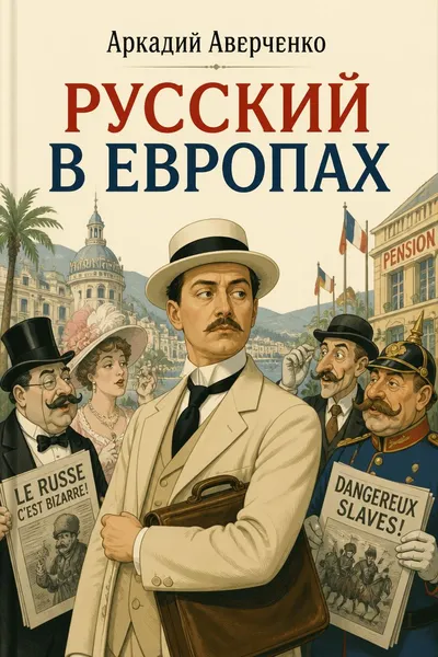 Русский в Европах — обложка книги