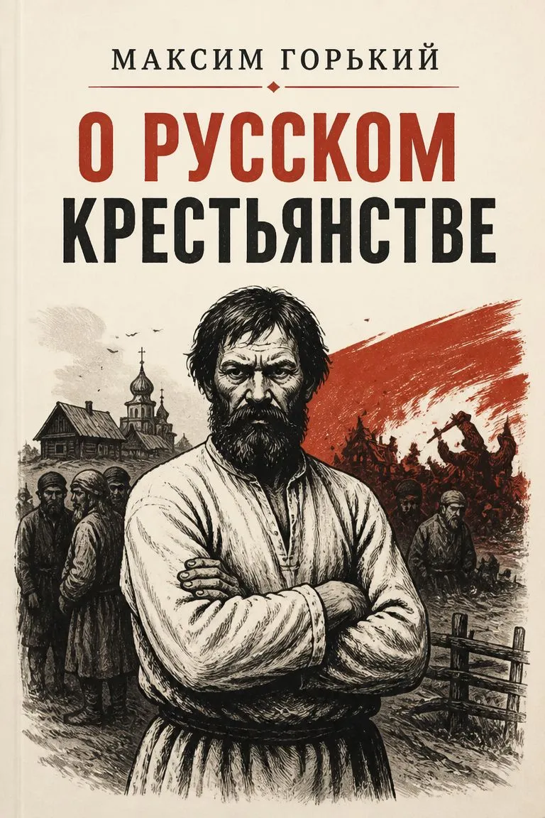 О русском крестьянстве — обложка книги