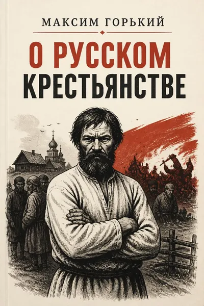 О русском крестьянстве — обложка книги