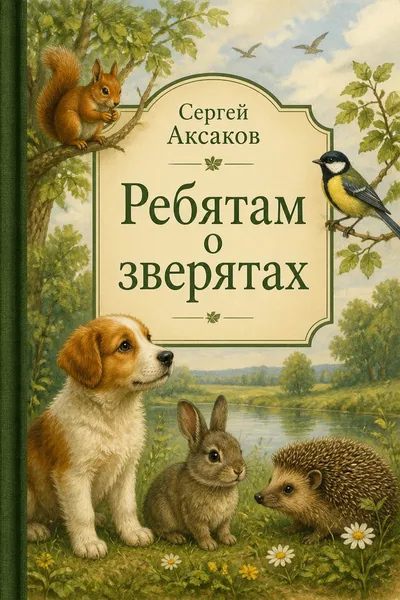 Ребятам о зверятах — обложка книги