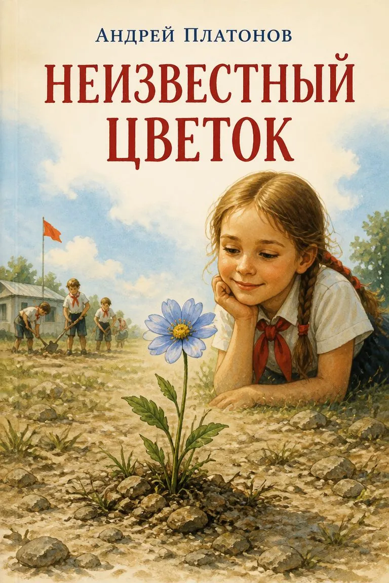 Неизвестный цветок — обложка книги