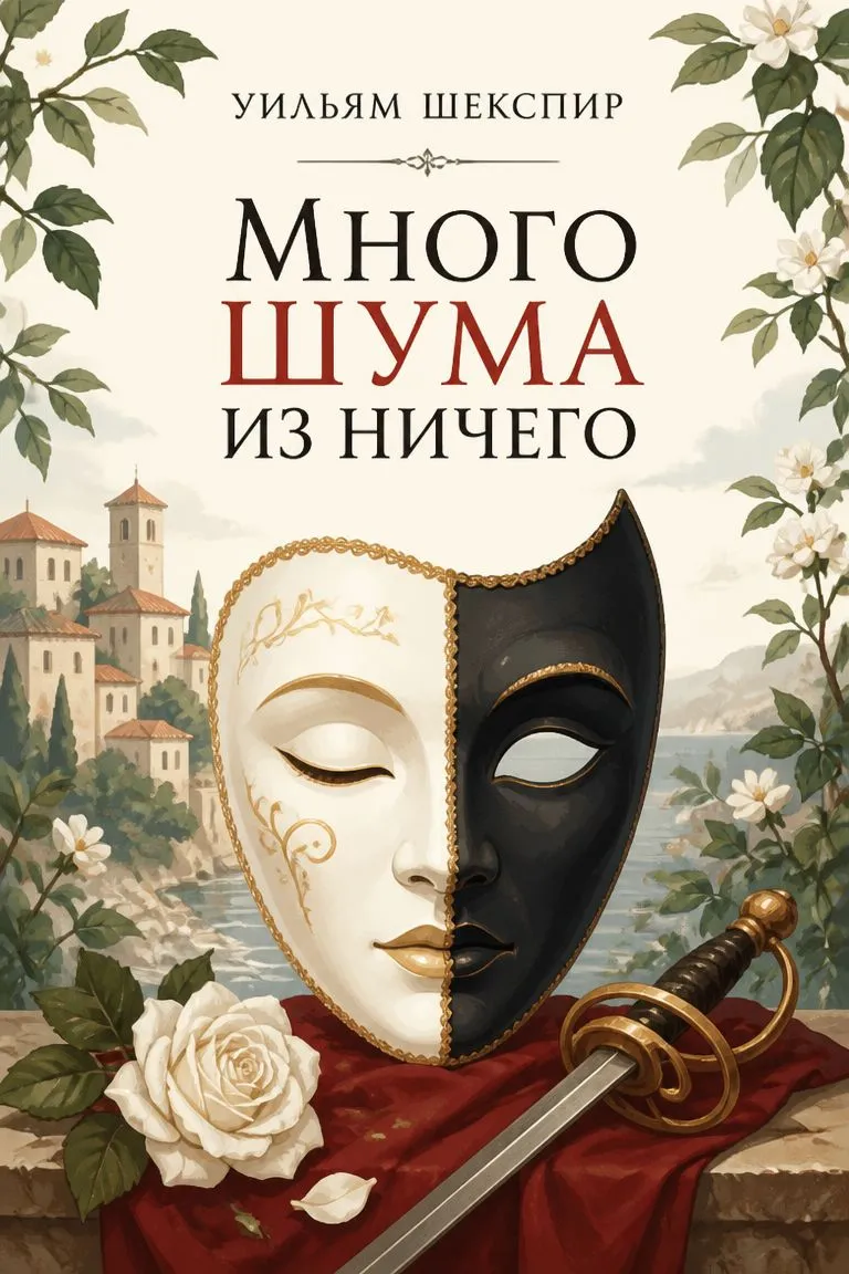 Много шума из ничего — обложка книги