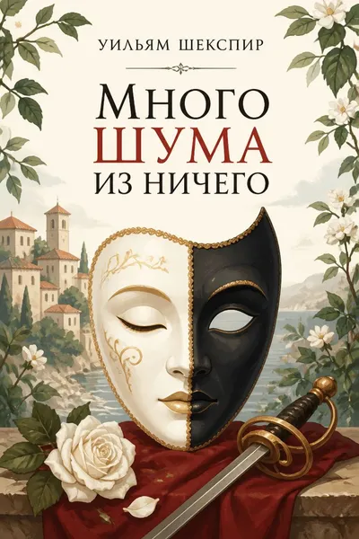 Много шума из ничего — обложка книги