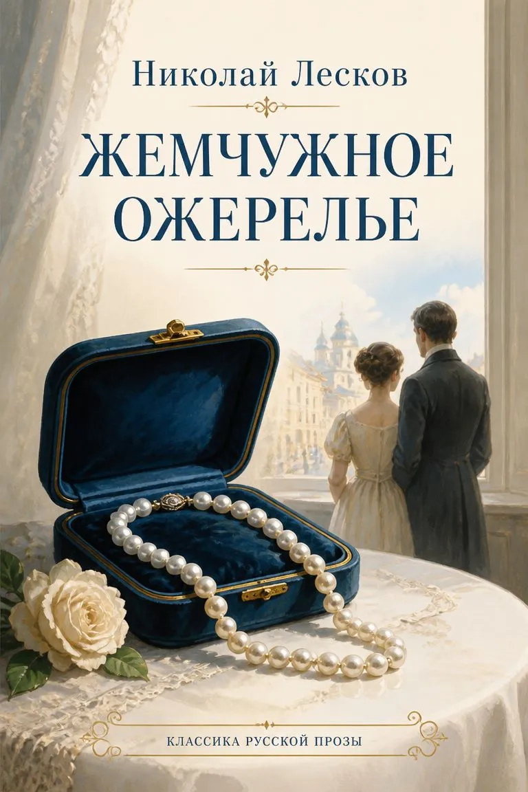Жемчужное ожерелье — обложка книги
