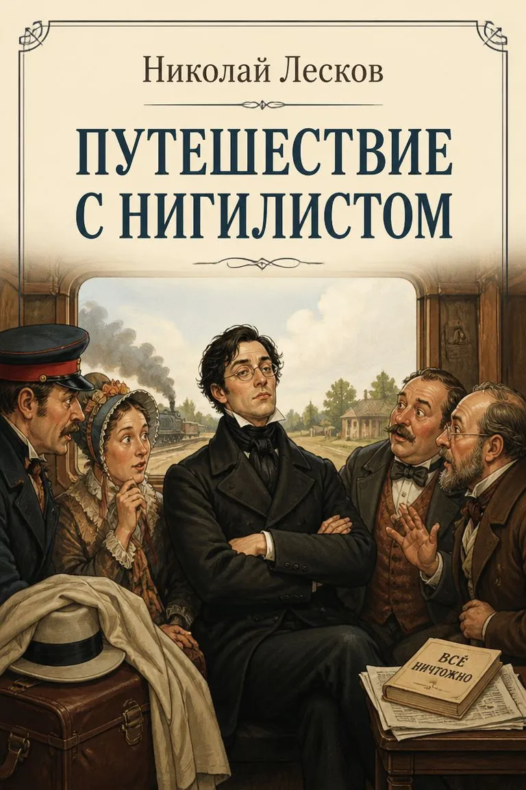 Путешествие с нигилистом — обложка книги