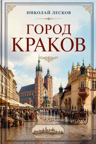 Город Краков — обложка книги