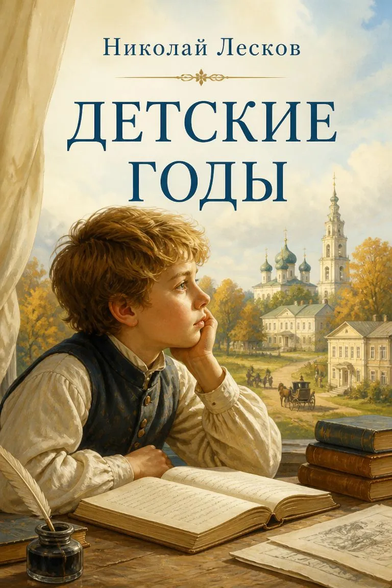 Детские годы — обложка книги