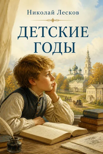Детские годы — обложка книги