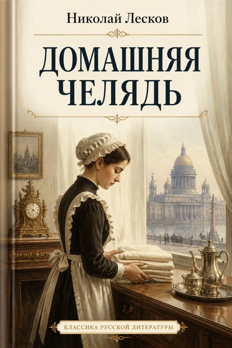 Домашняя челядь — обложка книги