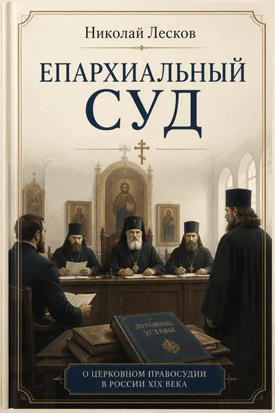 Епархиальный суд — обложка книги