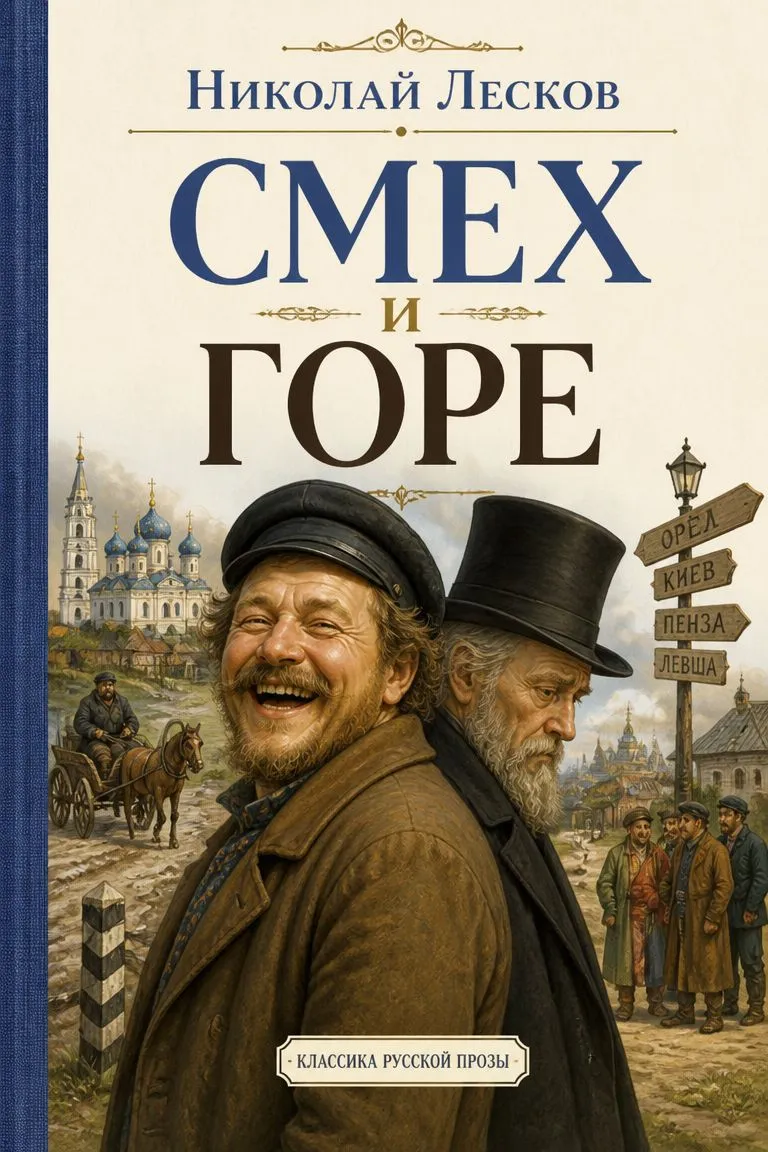Смех и горе — обложка книги