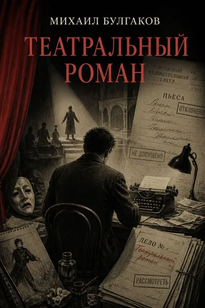 Театральный роман — обложка книги