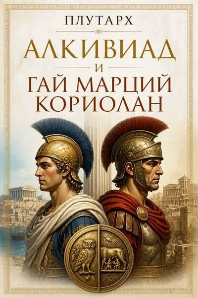 Алкивиад и Гай Марций Кориолан — обложка книги