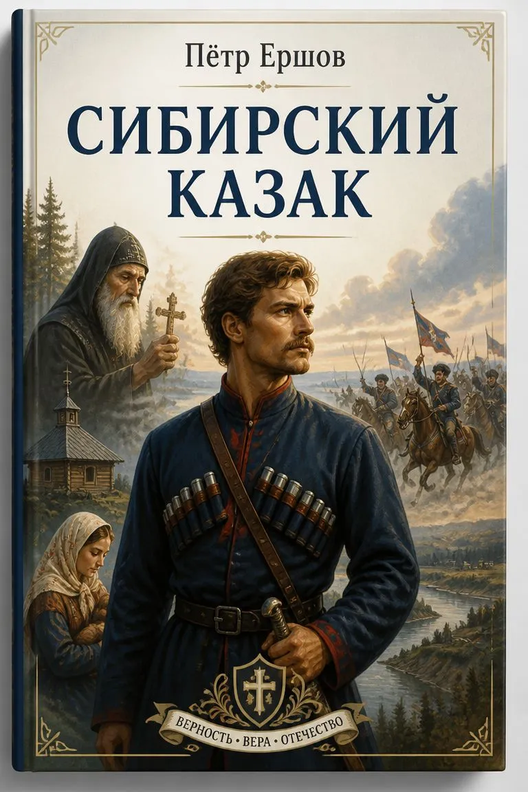 Сибирский казак — обложка книги